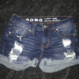 Jean shorts